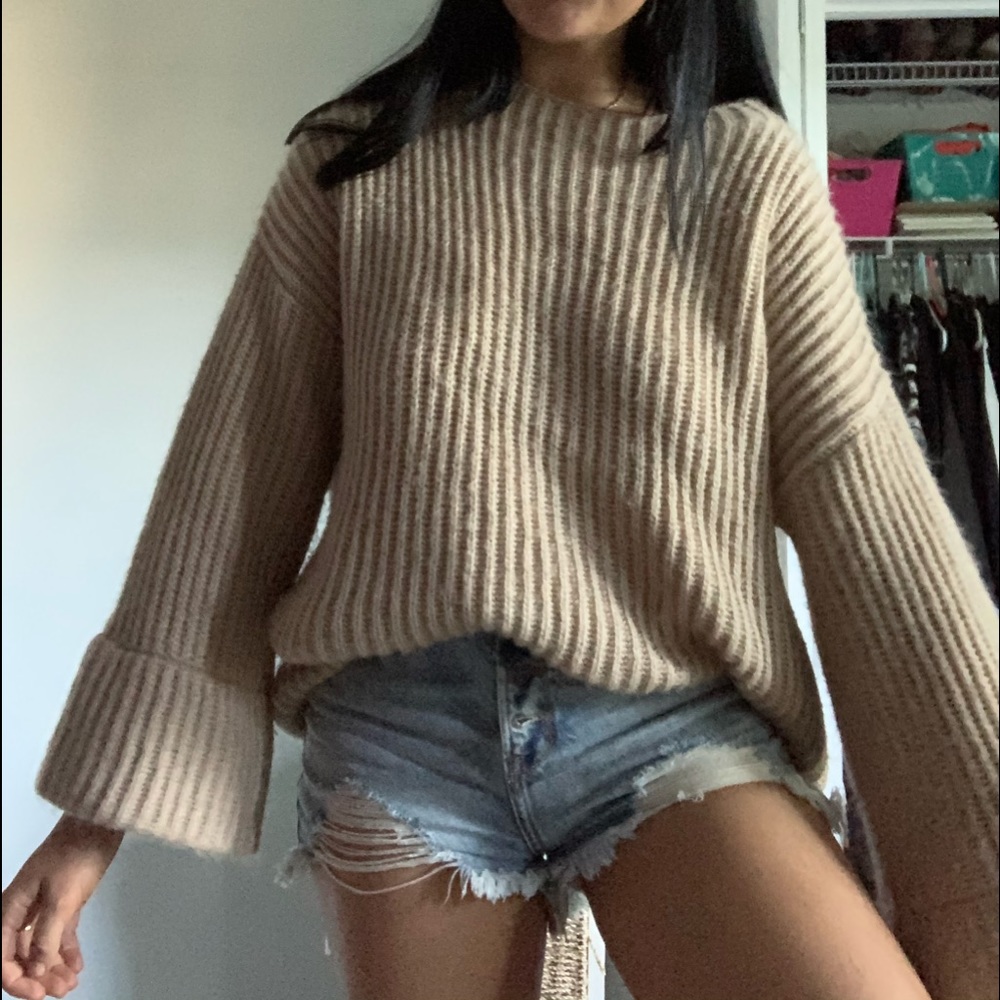 Tan sweater